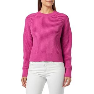 Mavi Crew Neck Sweater; Fuchsia Red, roze, M