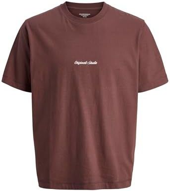 JACK & JONES - JORNorrebro - Shirt - Bruin/Wit