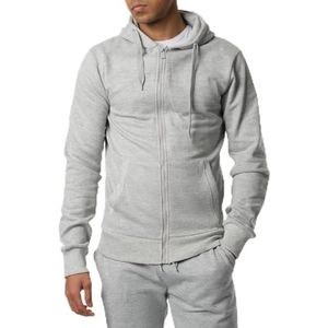 HOPENLIFE Sadida vest heren, Grijs, S