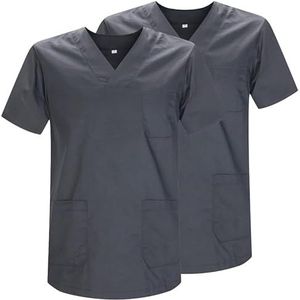 MISEMIYA - Verpakking van 2 stuks, unisex, gezondheidsuniformen, uniform, medische uniform, ref. 817 x 2