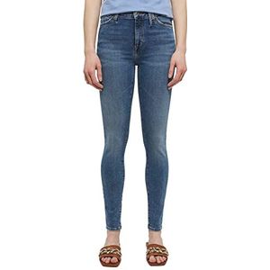 MUSTANG Dames June Super Skinny Jeans, middenblauw 682, 25W x 32L