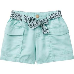 United Colors of Benetton Shorts voor meisjes en meisjes, Blauw, 18 Maanden