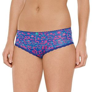 Uncover by Schiesser Dames slip Braziliaanse hipster, blauw (Royal 819)., S