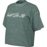 Nike - Dames-T-shirt - Vintage - Losse Pasvorm - 100% Katoen