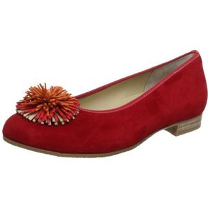 Hassia Fermo, breedte G 5-301022-41000 dames ballerina's, Rood Rosso 4100, 40.5 EU