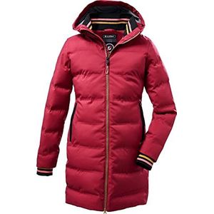 killtec meisjes Winterjas/parka in donslook met capuchon KOW 196 GRLS QLTD CT, blackberry, 176, 38511-000