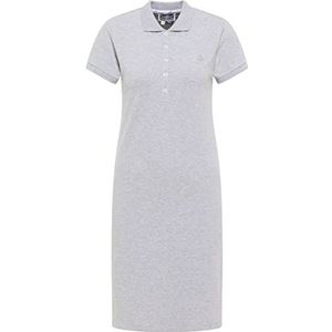 DreiMaster Maritim Piquú Bridgeport Jurk voor dames, lichtgrijs, gemêleerd, M