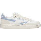 Reebok Dames Club C Revenge II sneakers, Chalk/Leisureblue/Chalk, 35 EU, krijt leisureblue krijt, 35 EU
