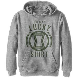Marvel Lucky Widow Hoodie voor kinderen, uniseks, Sportief Heather, M