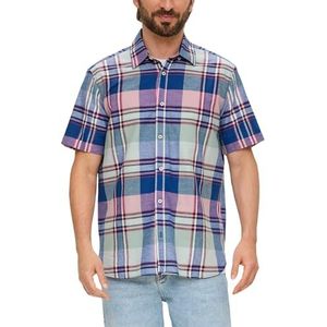 Hemden - Geruit - Korte Mouwen - Regular Fit