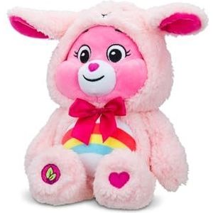 Care Bears Lachbeertje Cheer Lamb Pluche, 22cm - schattig verzamelbaar zacht speelgoed, perfect knuffelcadeau voor kinderen, geschikt voor jongens en meisjes vanaf 4 jaar