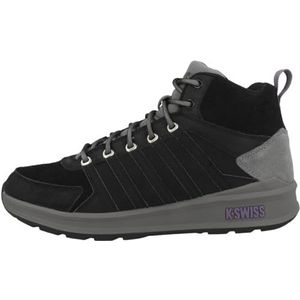 K-Swiss Vista Trainer Mid Wnt Sneakers voor heren, Black Charcoal Cadet, 41 EU