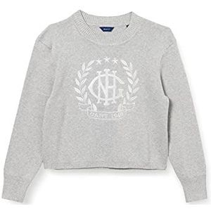 GANT Meisjespullo, lichtgrijs gem., 170 cm