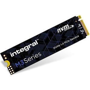 Integral 500 GB SSD NVME M.2 2280 PCIe Gen4x4 R-3500 MB/s W-2600 MB/s TLC M2 Solid State Drive