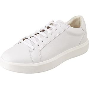 Geox U VELLETRI Sneakers voor heren, wit, 44 EU, wit, 44 EU