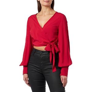 CARNEA Dames wikkeltop 19123098-CA04, rood, XS, rood, XS