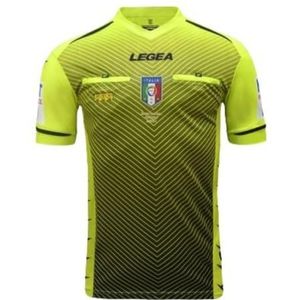 LEGEA 2020/2021, shirt AIA M/C voor heren, neongeel, M