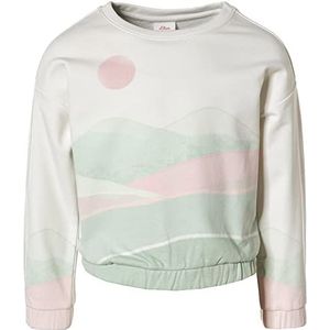 s.Oliver Junior Girl's Sweatshirt, Groen, 104/110
