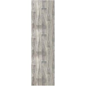 Vinyltapijt met parketeffect, keuken, woonkamer, verschillende maten (walnoothouttextuur, 65 x 850 cm), wasbaar, antislip, vloercoating en duurzaam, voor woonkamer, badkamer, huis, keuken, hal
