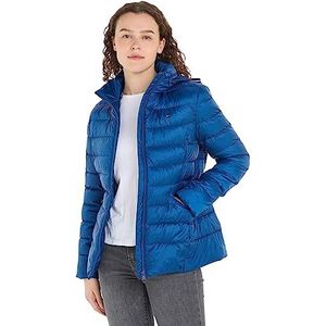 Tommy Hilfiger Gewatteerde jassen voor dames, Blauw (Deep Indigo), XXS