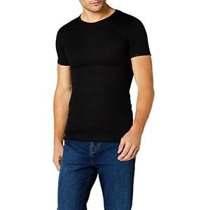Trigema heren T-shirt, zwart, XL, 602201_008
