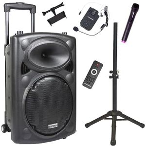 Dynasonic - Dynapro 12 - PA-luidsprekers - Zwart - Actief