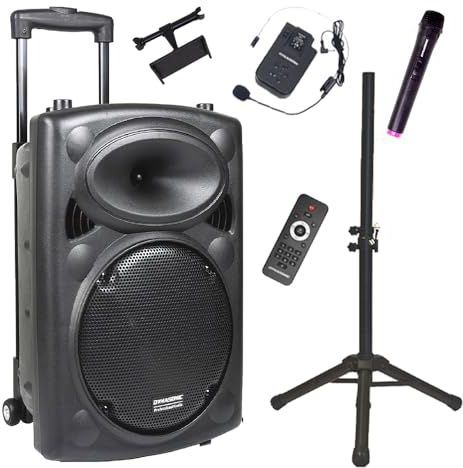 Dynasonic - Dynapro 12 - PA-luidsprekers - Zwart - Actief