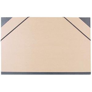 Clairefontaine 44100C - Een tekentafel met elastische sluiting 32x45 cm, bruin Kraft