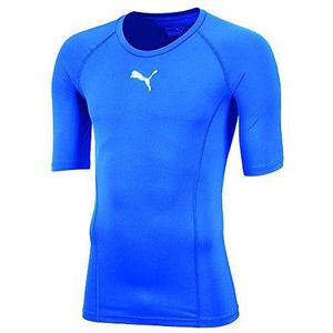 PUMA Erwachsene Shirt Liga Baselayer Tee Ss, ElectricBlueLemonade, XL, 655918 02