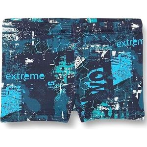 HAUTE PRESSION Jongensshorty geometrisch patroon XB24 C01 T8A, Meerkleurig, 8-14 jaar