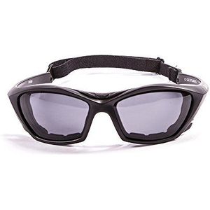Ocean Sunglasses Lake Garden zonnebril, gepolariseerd, frame: mat zwart, glazen: Smoke (13000.0)