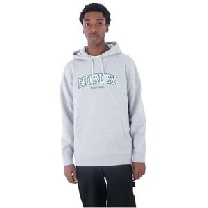 Hurley flow trui met capuchon voor heren, Grijs, S