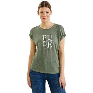 Street One T-shirt voor dames, Leafy Green, 46