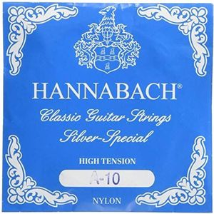 Hannabach snaren voor klassieke gitaar serie 815 voor 8/10-snarige gitaren/High Tension Silver Special (hoge kwaliteit, universele snaar voor bijna elk instrument, snaren klassieke gitaar)