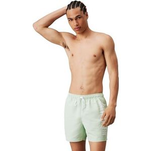 Calvin Klein Heren Medium Trekkoord Zwembroek, Pastel Groen, S, Pastel Groen, S