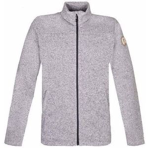 ROCK EXPERIENCE REWC01982 Berna M. Hoodie FZ Longshirt Grey Melange M