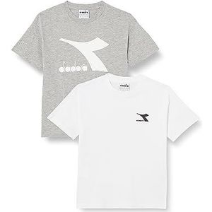 Diadora Ju.Double Pack T-Shirt SS Logo