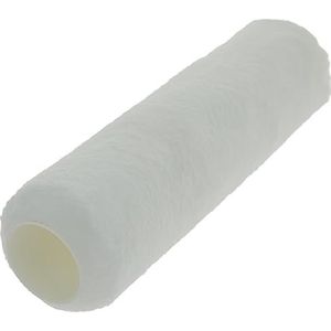 Coral 41873 Aspire 9"" 1,5"" Dia Verfroller Cover Professionele 10 MM Medium Pile Sleeve Premium Microvezel voor Semi-Gladde Oppervlakken met Trade Emulsie of Glans Puur Wit