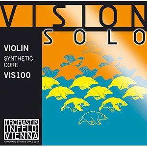 Een Vision Solo viool met aluminium draadkern