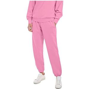 Replay Dames W8072 casual broek, 307 Candy PINK, M, 307 Candy pink, M