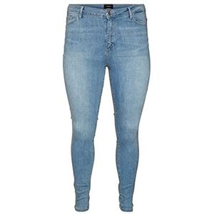 VERO MODA Vrouwelijke Jeans VMPHIA HW SK Jeans LT BL Curve NOOS, blauw (light blue denim), 52W x 32L