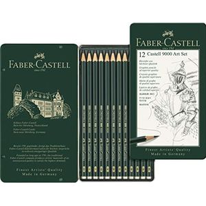 Faber-Castell 119065 - potlood Castell 9000, set van 12 stuks