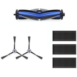 ECOVACS - DEEBOT X8 - Standard Service Kit - 1x Hoofdborstel (rubber) 2x Zijborstels (wit) 3x Antibacteriële Filters
