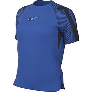 Nike Womens Short Sleeve Top W Nk Df Strk Ss Top K, Royal Blue/Obsidiaan/White, DH8840-463, XL
