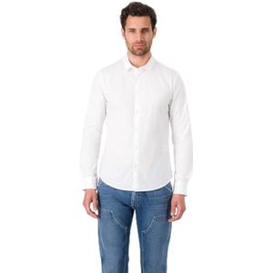 Teddy Smith Effen Shirt met lange mouwen - C-Gopher ML, Wit, L