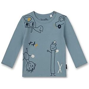 Sanetta Baby-jongens 115492 T-shirt, Bluebird, 62