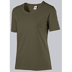 BP 1715-234 dames T-shirt, 97% katoen, 3% elastaan olijf, maat XL