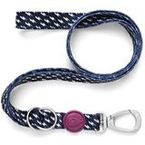 MORSO® Multifunctionele riem voor grote honden, 3 lengtes (2/1/0,65 m) blauw, maat L