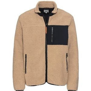 camel active Fleecejack, zand, M