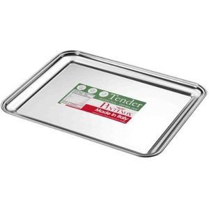 Pinti Inox S.P.A 162053 dienblad bar inox red.Cm.25, mix